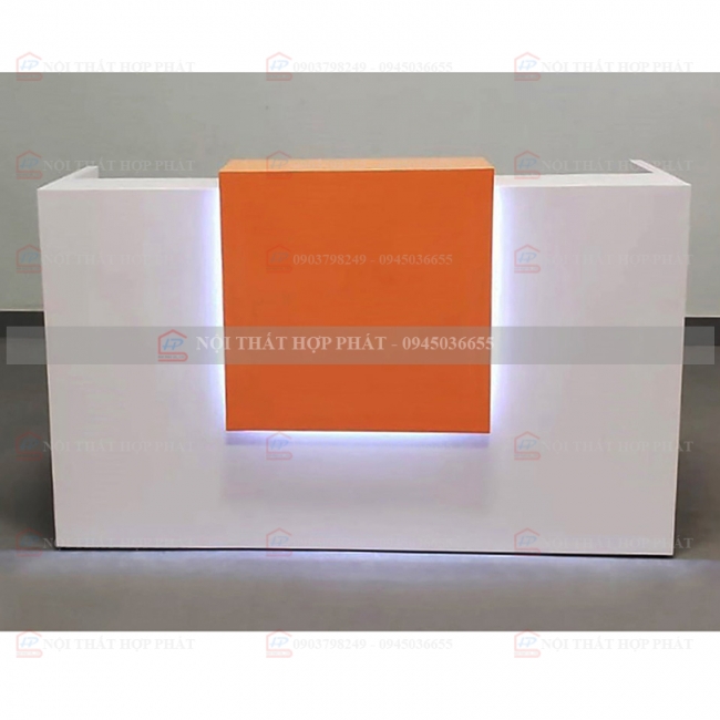 Quầy Lễ Tân Cao QLTCG008 - Quầy Lễ Tân, Quầy Tiếp Tân, Quầy Khách Sạn, Quầy Thu Ngân