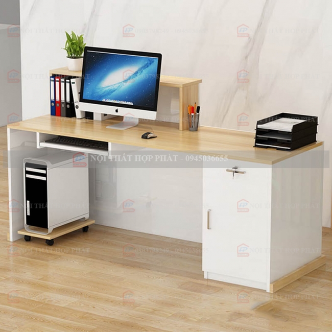 Quầy Lễ Tân Lệch QLTLG314 - Quầy Gỗ Hiện Đại, Quầy Thanh Toán, Quầy Thu Ngân, Trung Tâm Ngoại Ngữ