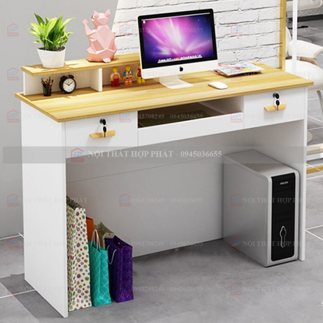 Quầy Lễ Tân Lệch QLTLG317 - Quầy Gỗ Hiện Đại, Quầy Thanh Toán, Quầy Thu Ngân, Trung Tâm Ngoại Ngữ