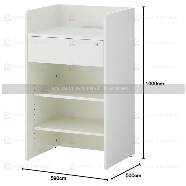 Quầy Lễ Tân Mini QLTMN005