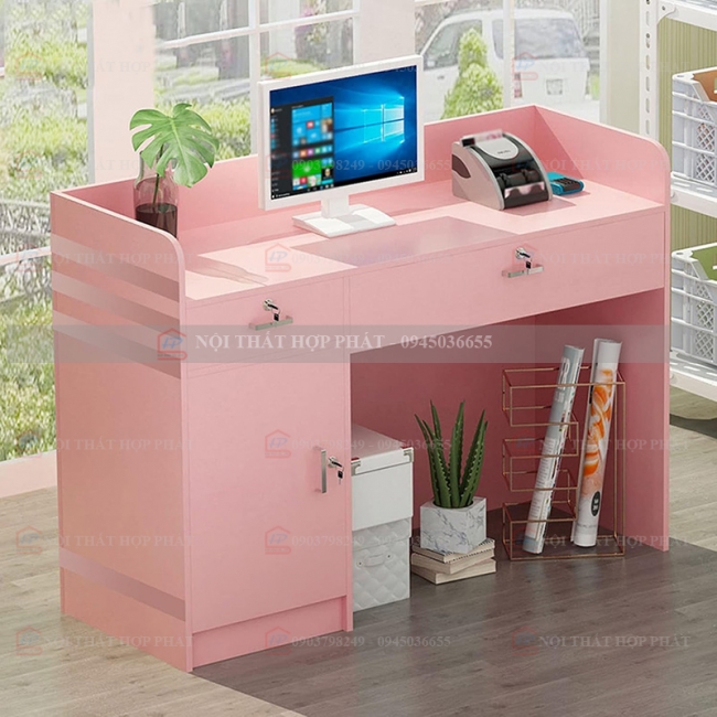 Quầy Lễ Tân Mini QLTMN006