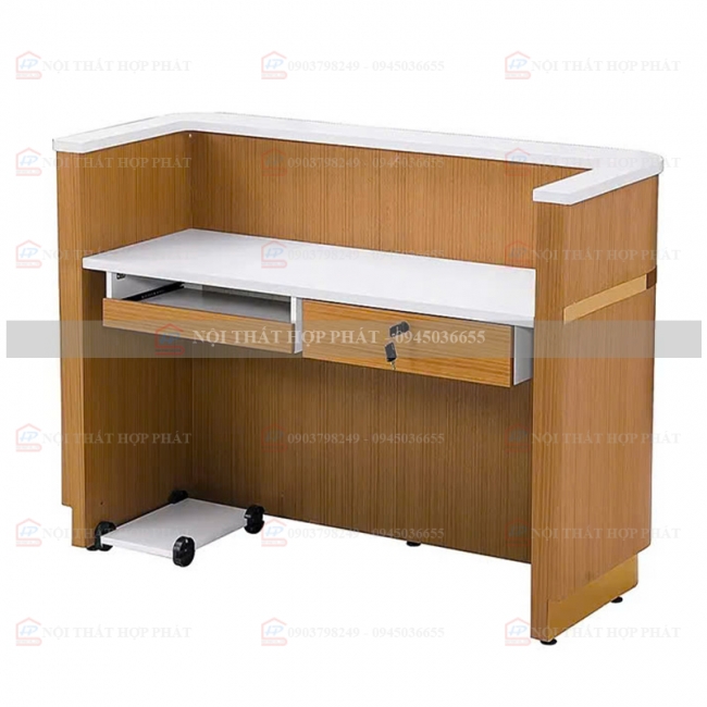 Quầy Lễ Tân Mini QLTMN007