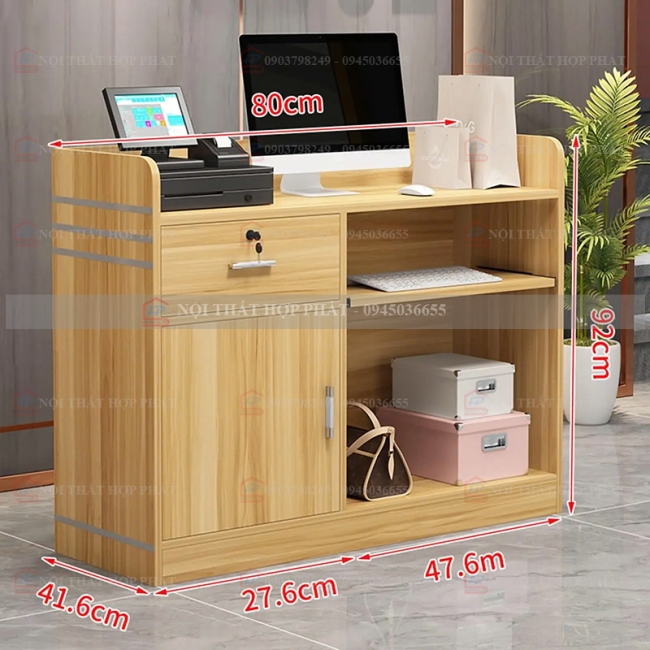 Quầy Lễ Tân Mini QLTMN016