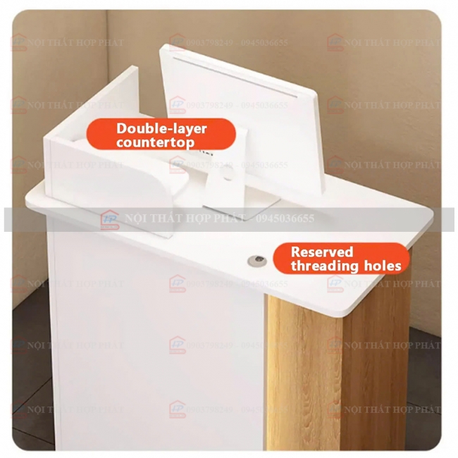 Quầy Lễ Tân Mini QLTMN019