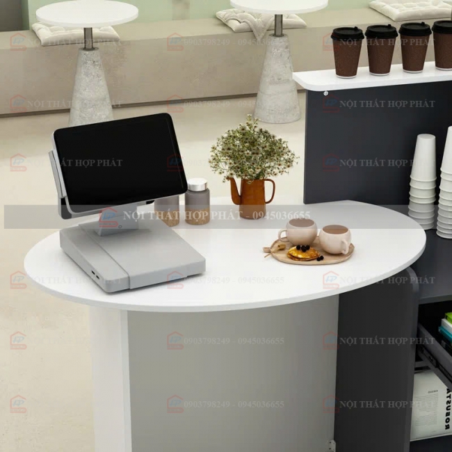 Quầy Lễ Tân Mini QLTMN024