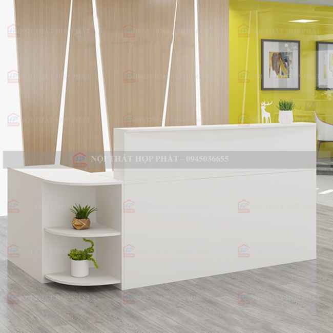 Quầy Thanh Toán QTTG013 - Quầy Thu Ngân Quán Cafe, Shop, Quầy Mini, Quầy Gỗ Đa Năng