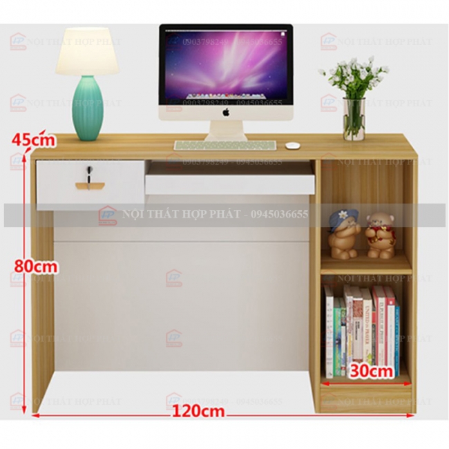 Quầy Thanh Toán QTTG016 - Quầy Thu Ngân Quán Cafe, Shop, Quầy Mini, Quầy Gỗ Đa Năng