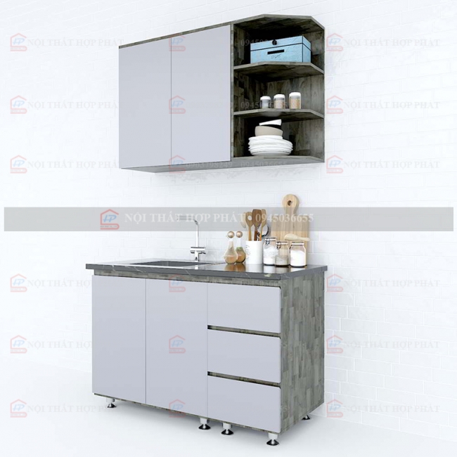 Bộ Tủ Bếp Mini TBMN03