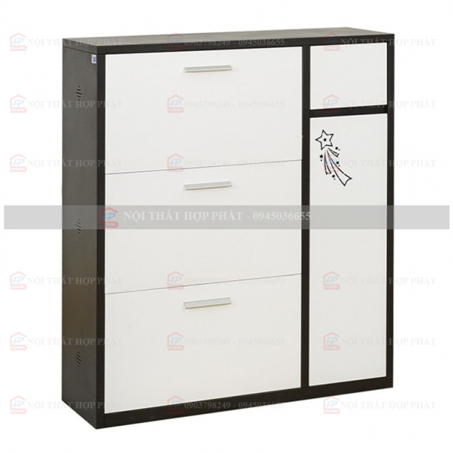 Tủ Giầy Thép Sơn Tĩnh Điện TG07