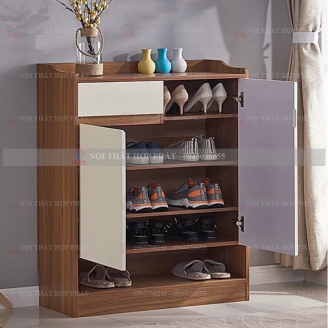 Tủ Giầy Hiện Đại Gỗ TGG012