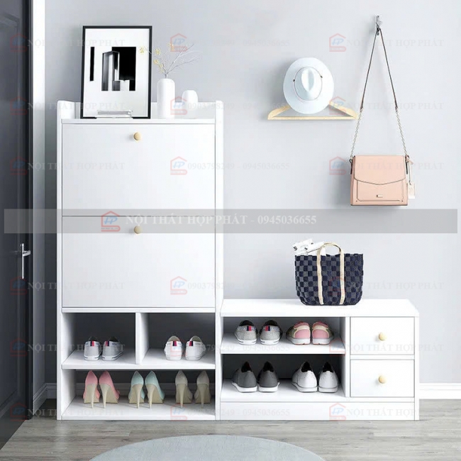 Tủ Giầy Hiện Đại Gỗ TGG039
