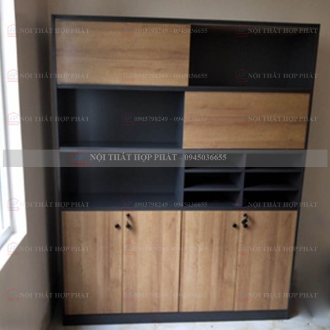 Tủ Hồ Sơ Tài Liệu Cao Gỗ THSCG015
