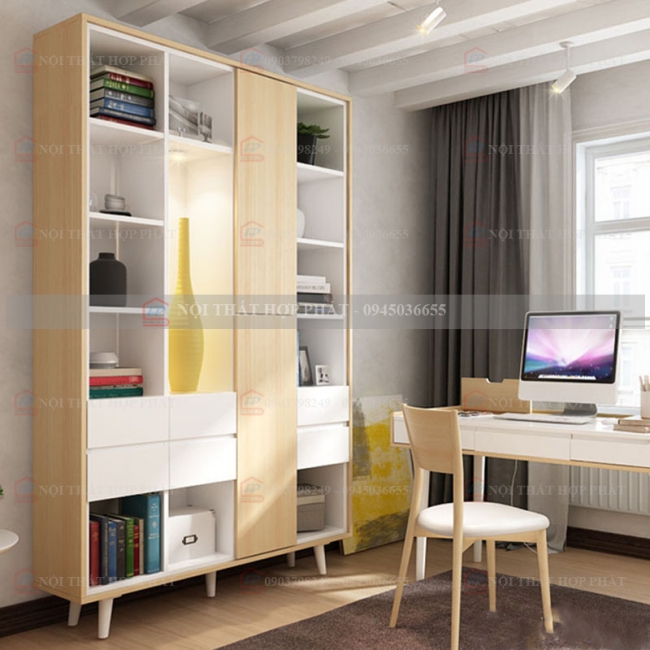 Tủ Hồ Sơ Tài Liệu Cao Gỗ THSCG017