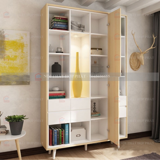 Tủ Hồ Sơ Tài Liệu Cao Gỗ THSCG017