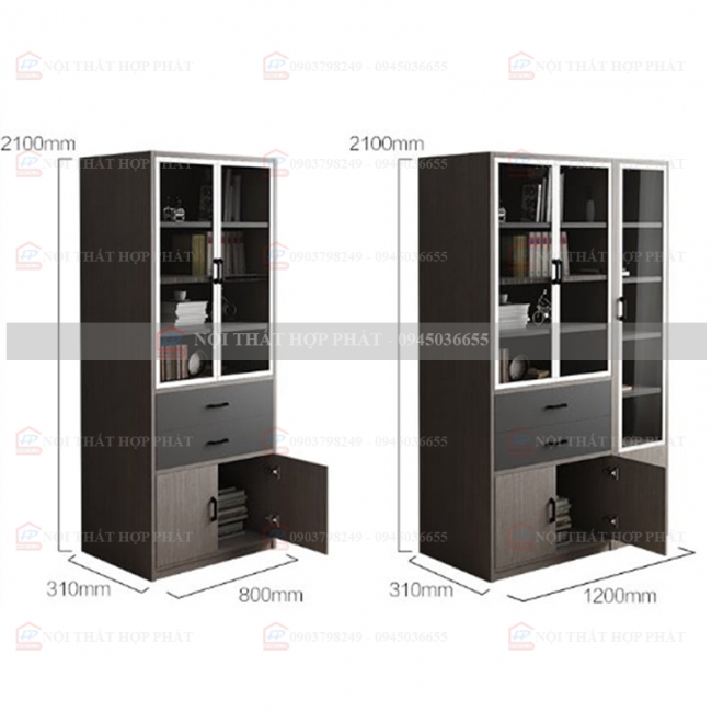 Tủ Hồ Sơ Tài Liệu Cao Gỗ THSCG021