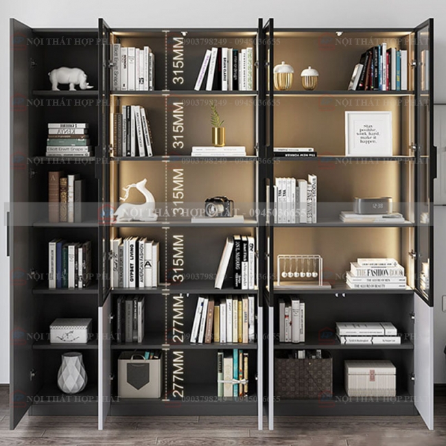 Tủ Hồ Sơ Tài Liệu Cao Gỗ THSCG022