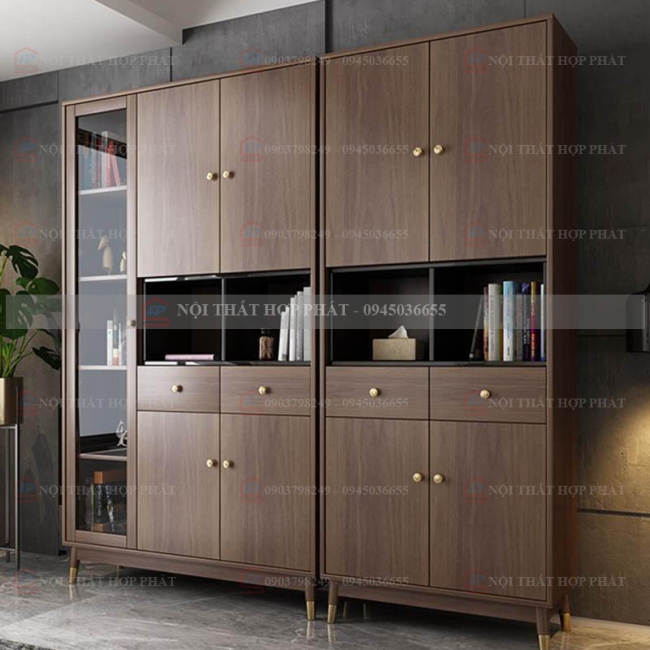 Tủ Hồ Sơ Tài Liệu Cao Gỗ THSCG023