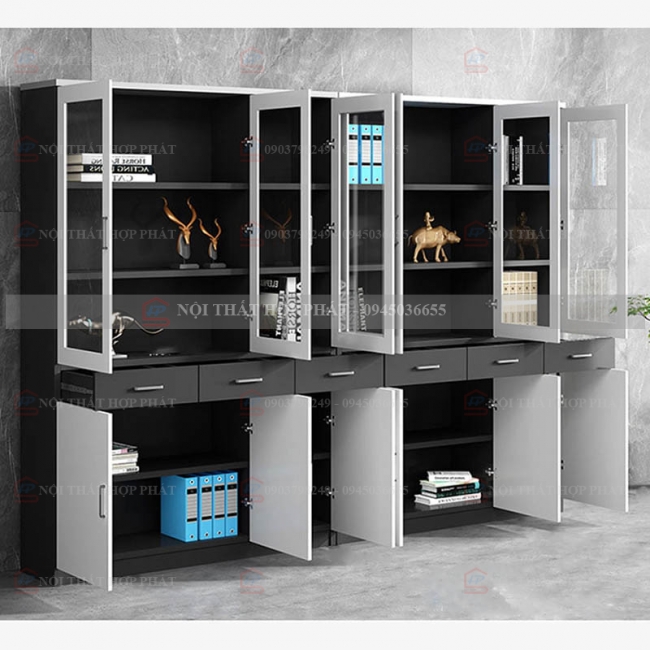 Tủ Hồ Sơ Tài Liệu Cao Gỗ THSCG027