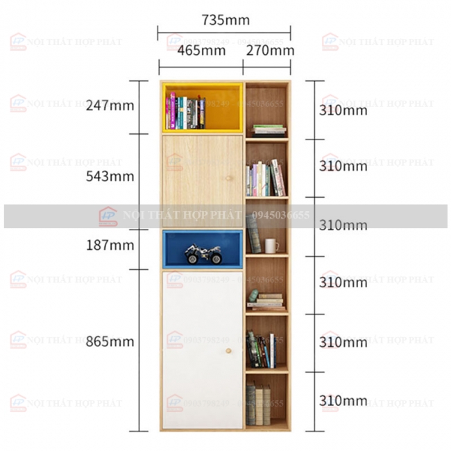 Tủ Hồ Sơ Tài Liệu Cao Gỗ THSCG031