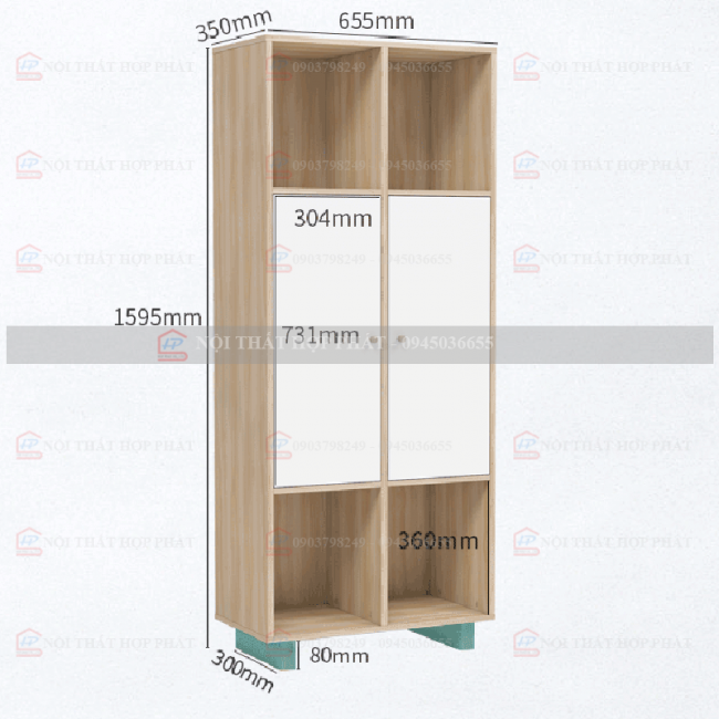 Tủ Hồ Sơ Tài Liệu Cao Gỗ THSCG032