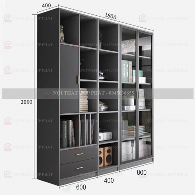 Tủ Hồ Sơ Tài Liệu Cao Gỗ THSCG034