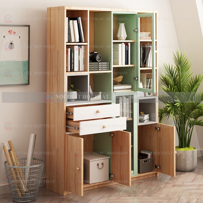 Tủ Hồ Sơ Tài Liệu Cao Gỗ THSCG035