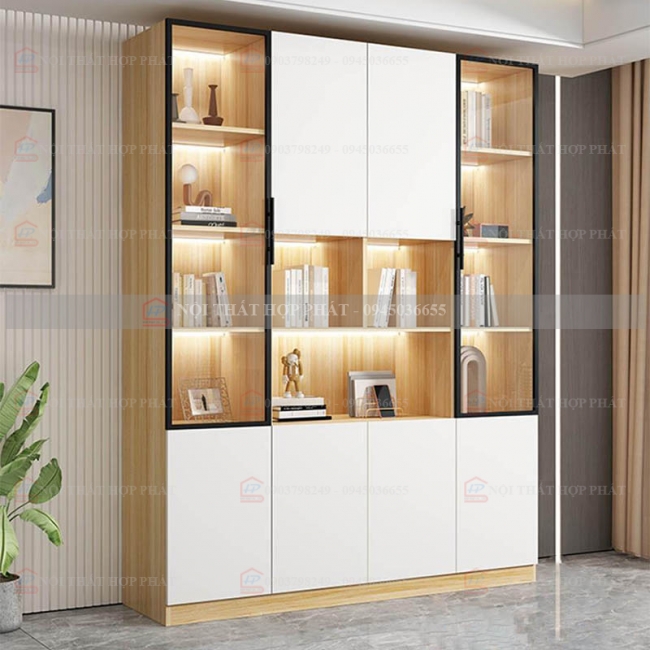 Tủ Hồ Sơ Tài Liệu Cao Gỗ THSCG040