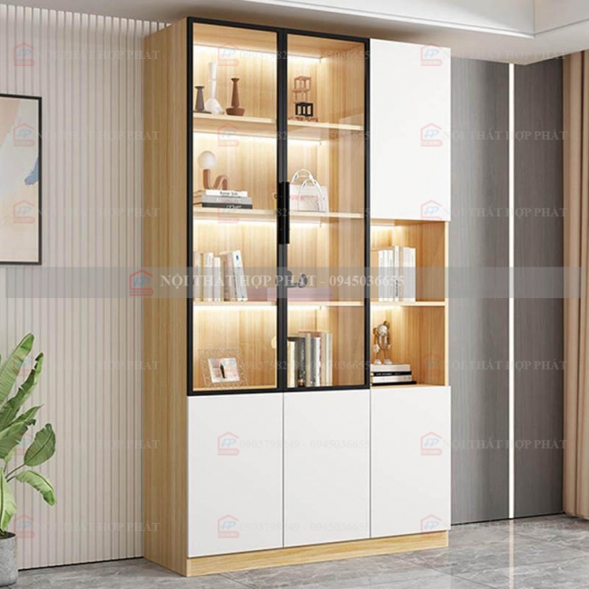 Tủ Hồ Sơ Tài Liệu Cao Gỗ THSCG040