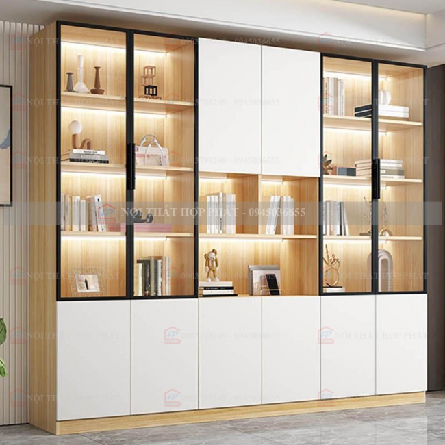 Tủ Hồ Sơ Tài Liệu Cao Gỗ THSCG040