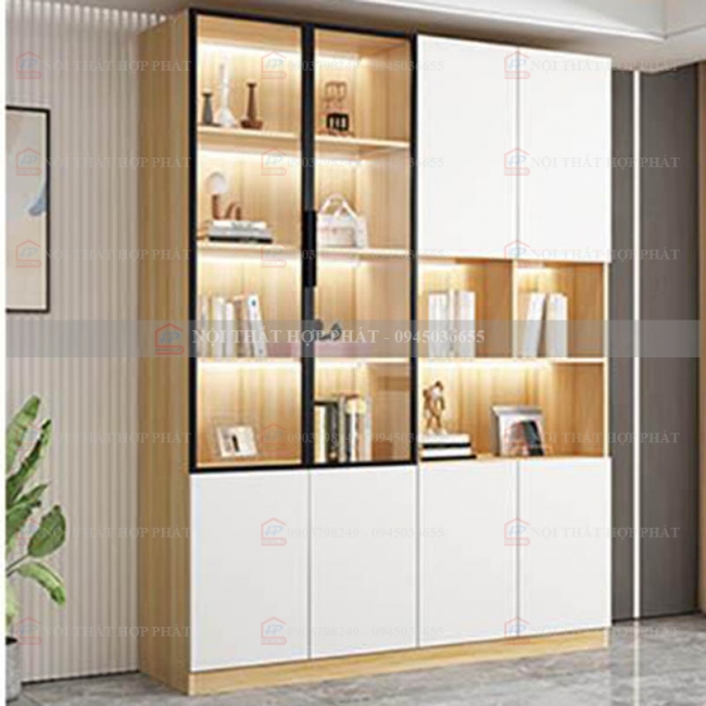 Tủ Hồ Sơ Tài Liệu Cao Gỗ THSCG040
