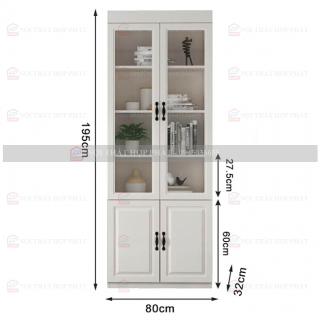 Tủ Hồ Sơ Tài Liệu Cao Gỗ THSCG042