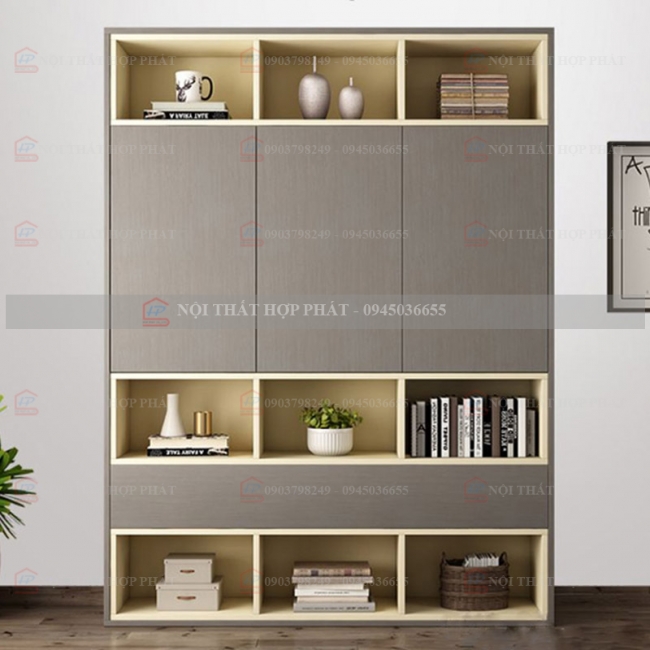 Tủ Hồ Sơ Tài Liệu Cao Gỗ THSCG043