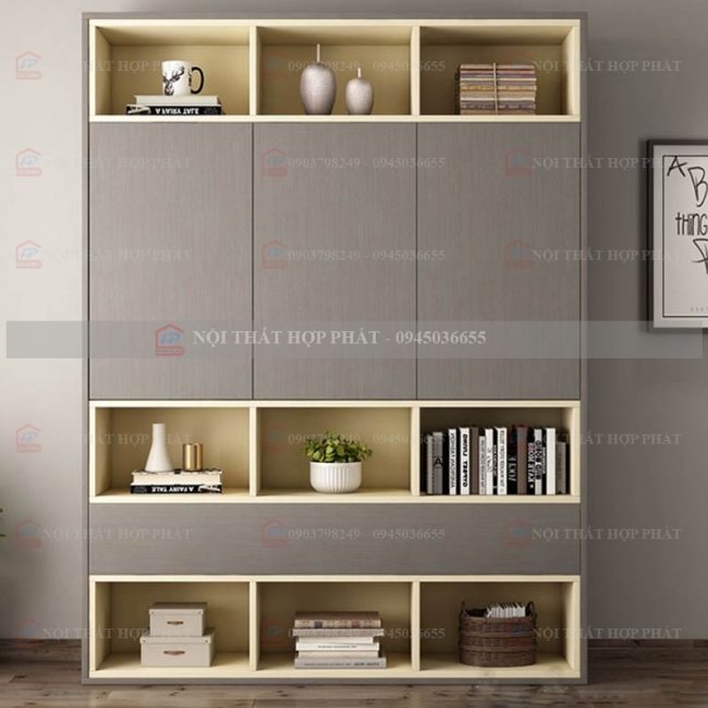 Tủ Hồ Sơ Tài Liệu Cao Gỗ THSCG043