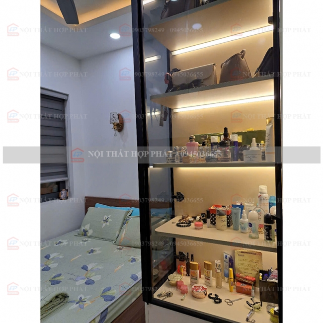 Tủ Trang Trí Gỗ TTTG009