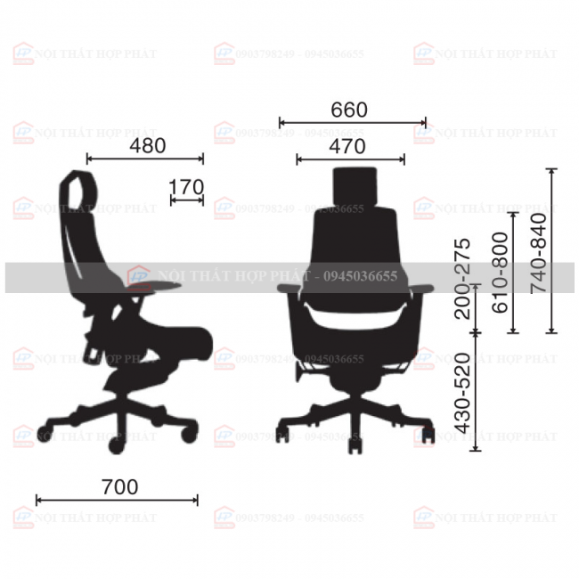 Ghế Công Thái Học  WONDER II 